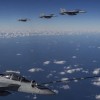 (二战德国航空鱼雷)德国海军航空兵瞄准挂载鱼雷，实施针对性打击任务